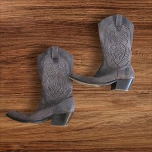 Penny Loves Kenny Brown Leather Cowboy Boots